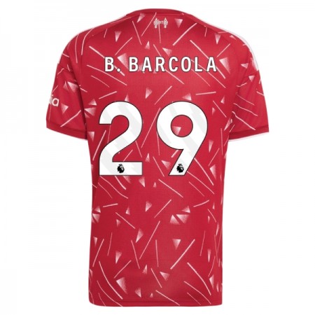 Camiseta de fútbol Liverpool B. Barcola 29 1ª equipación 2026-27 Camiseta de fútbol Liverpool B. Barcola 29 1ª equipación 2026-27
