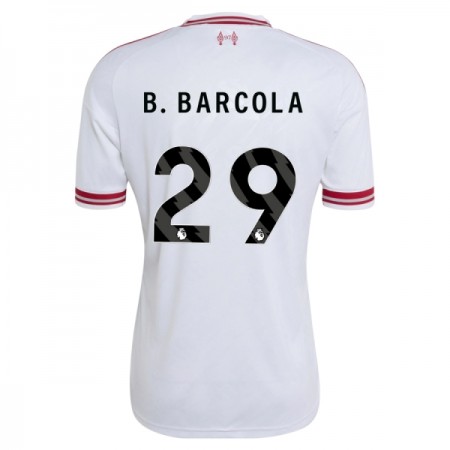 Camiseta de fútbol Liverpool B. Barcola 29 2ª equipación 2026-27 Camiseta de fútbol Liverpool B. Barcola 29 2ª equipación 2026-27