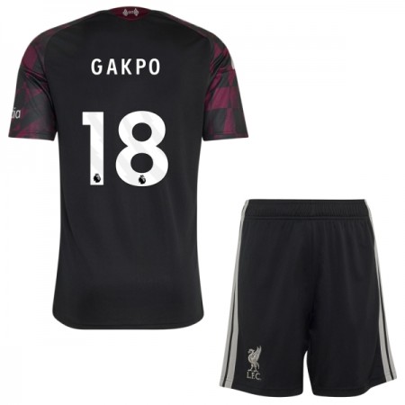 Camiseta de fútbol Liverpool Gakpo 18 Niño 3ª equipación 2026-27 Camiseta de fútbol Liverpool Gakpo 18 Niño 3ª equipación 2026-27